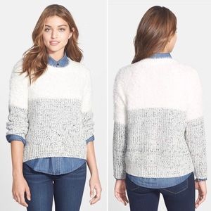 NWT Vince Camuto Eyelash Yoke Sweater